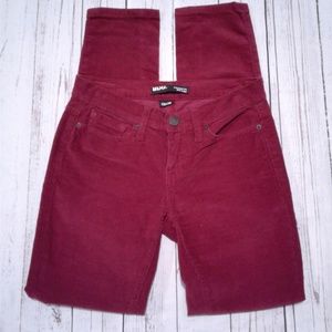 UO BDG Corduroy Cigarette Mid Rise Pants 25x30